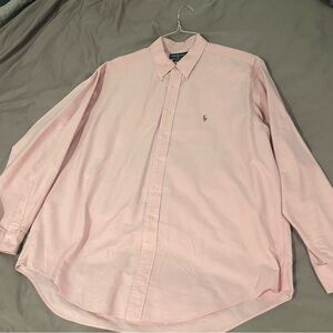 Polo Ralph Lauren Light Pink Button Down Shirt